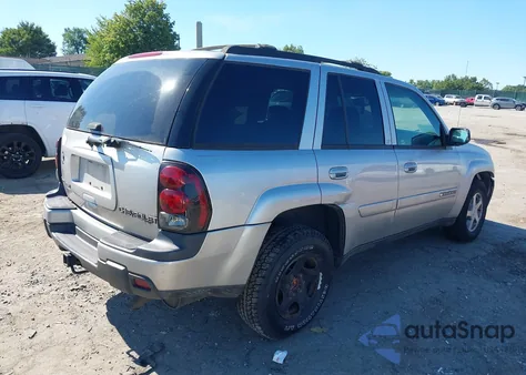 2004 Chevrolet Trailblazer Lt from USA, damaged, VIN 1GNDT13S642298177